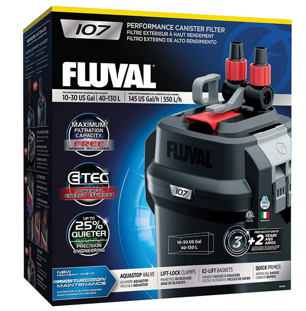 107 Fluval Canister Filter