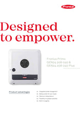 Load image into Gallery viewer, Inverter Grid Tie Fronius Primo Gen24 Plus 5kW 208/240 VAC
