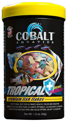Cobalt Aquatics Tropical Flakes 1.2oz