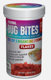 Fluval Bug Bites Color Enhancing Formula Flakes 1.58oz