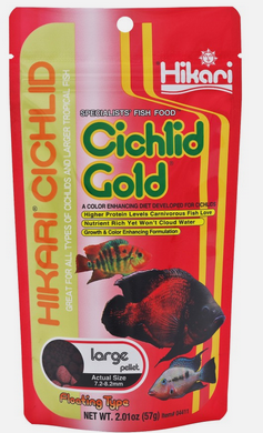 Hikari Cichlid Gold Large Pellet 2.01oz