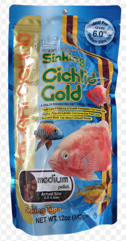 Hikari Sinking Cichlid Gold Medium Pellet 8.8oz