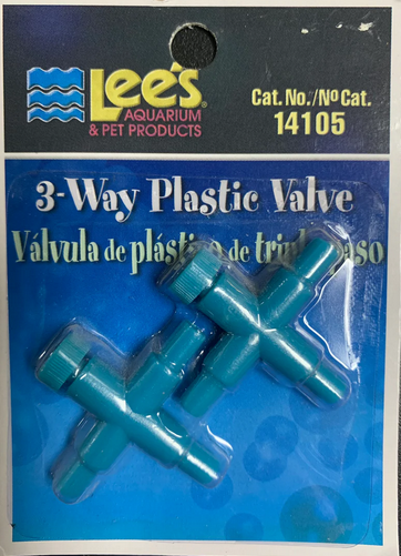 Lee's 3-Way Plastic Valve