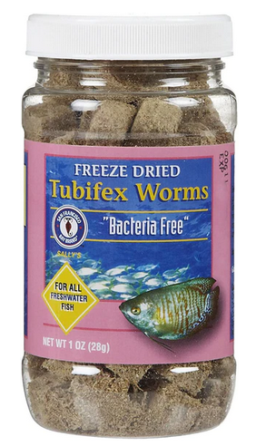 San Francisco Bay Freeze-Dried Tubifex Worms 1oz