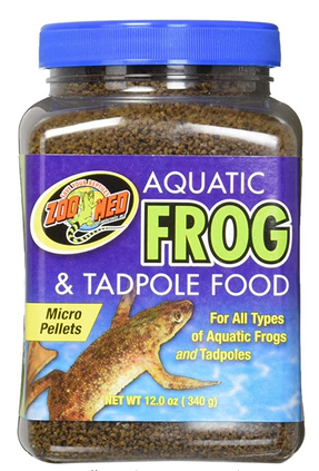 Zoo Med Aquatic Frog & Tadpole Food 12oz