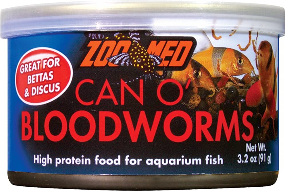 Zoo Med Can O' Bloodworms 3.2oz