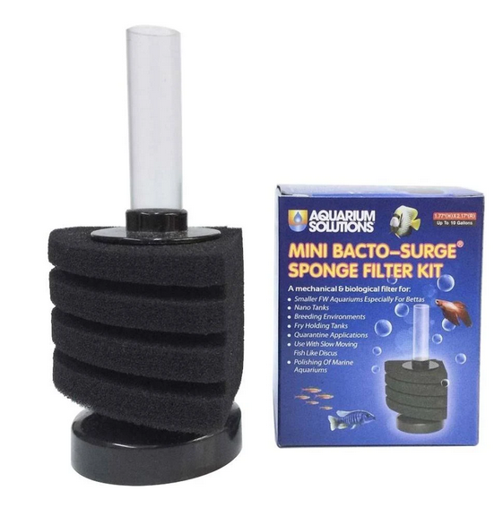 Filter Sponge 10 gal Mini Bacto-Surge – J P Success, Inc.