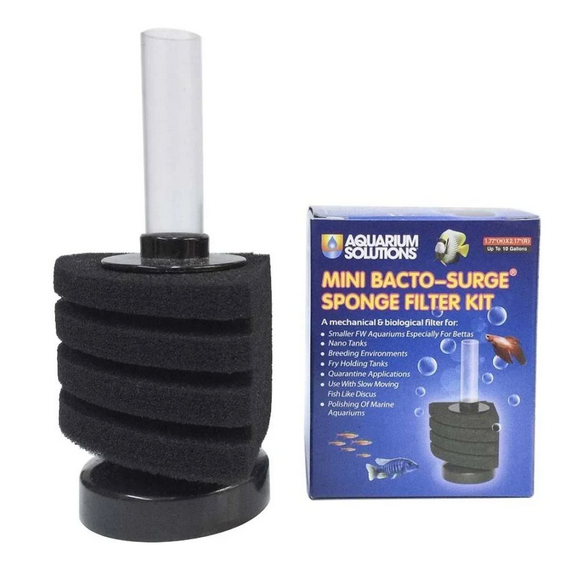 Bacto-Surge Mini Sponge Filter 10 gal