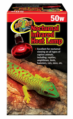 Zoo Med Nocturnal Infrared Heat Lamp Bulb 50w